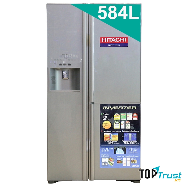 Tủ lạnh Hitachi R-M700GPGV2 (MBK/MS) 584 lít