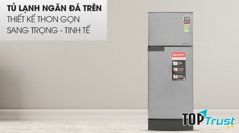 Tủ lạnh Sharp Inverter 165 lít SJ-X196E-DSS