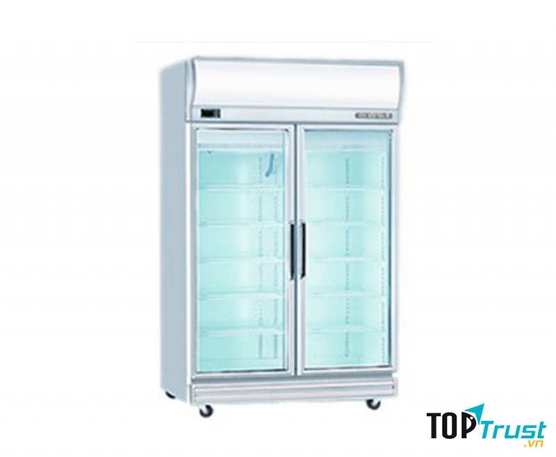 Tủ mát trưng bày 2 cánh kiếng Berjaya 2D/DC-S