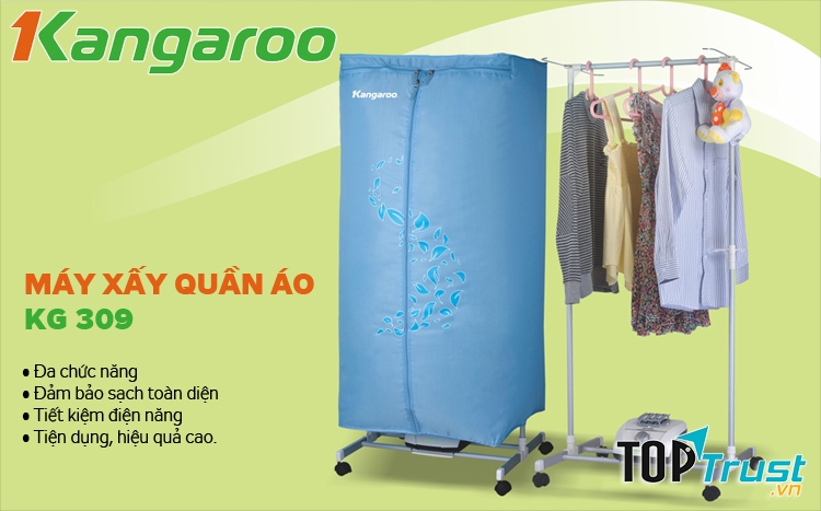 Máy sấy quần áo KG 309.