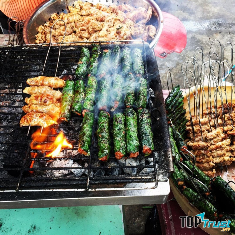 Tú Trinh - Bò lá lốt & bò mỡ chài