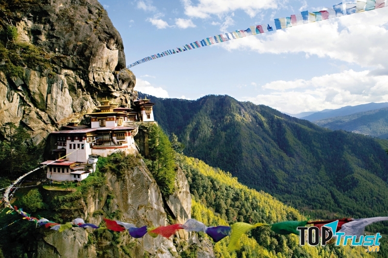 Tu viện Nest Tiger ở Bhutan