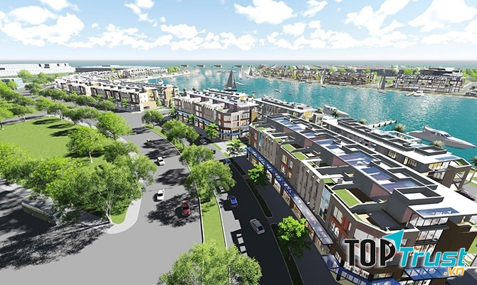Shophouse của dự án Tuần Châu Marina Hạ Long