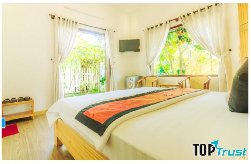 Nội thất bên trong Tuệ Tâm homestay