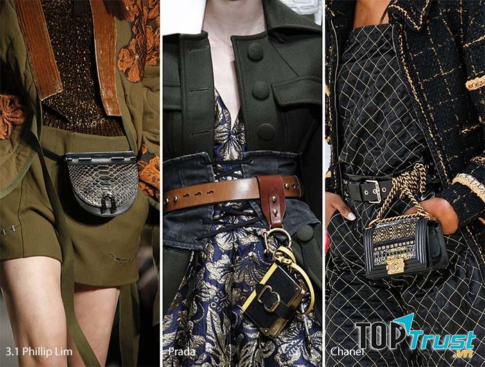 Túi đeo ngang hông nhỏ gọn, tiện lợi