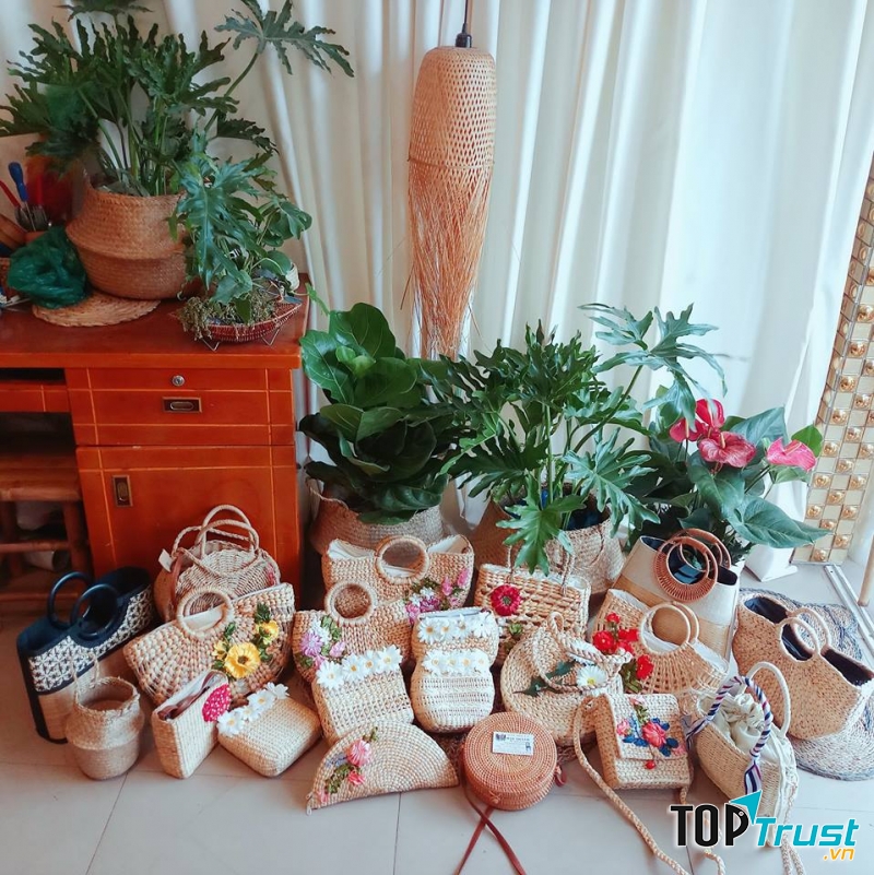 Túi lục bình túi cói