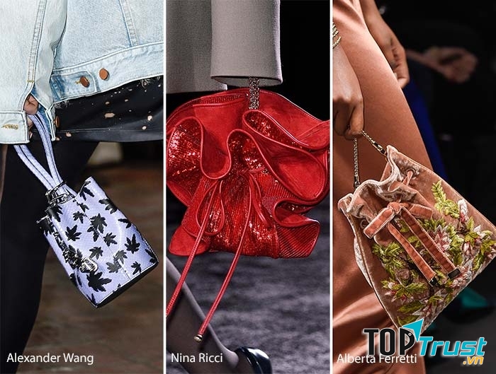 Túi túm nhỏ xinh với nhiều thiết kế độc đáo, cuốn hút