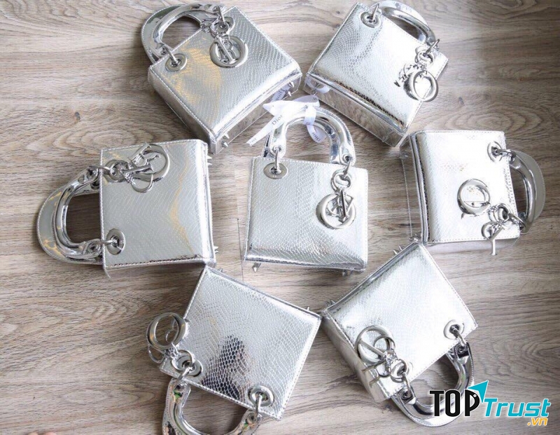 Túi Dior vân rắn size 20 tại Túi xách 234 Lê Duẩn có giá: 570.000 VNĐ