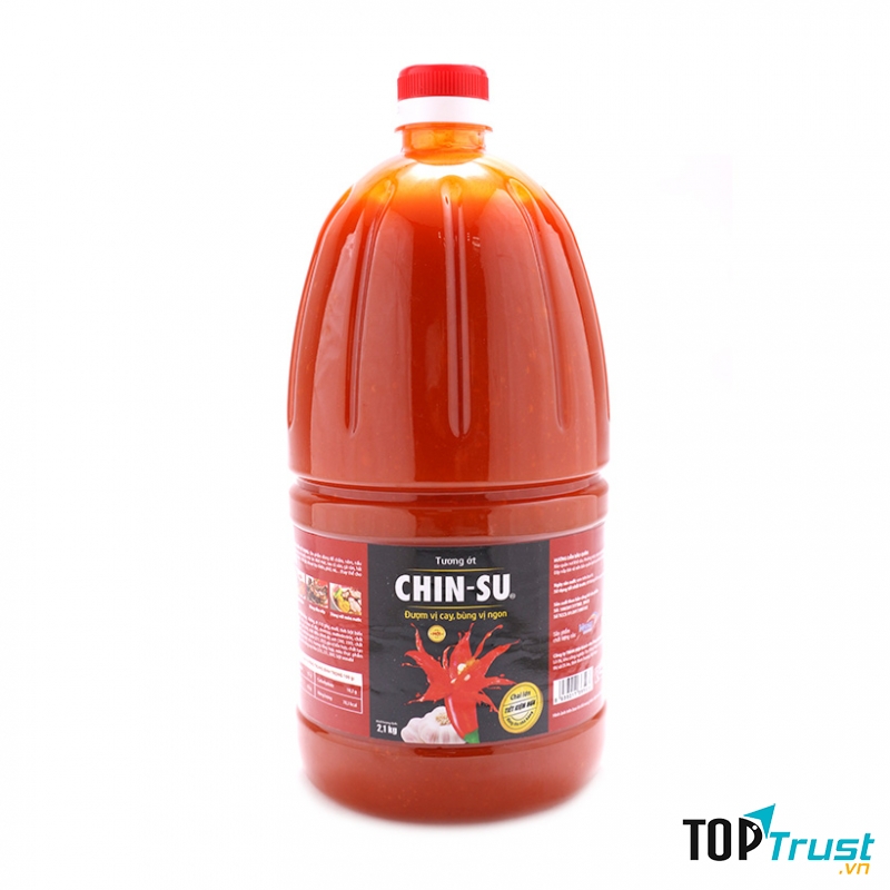 Chinsu còn sản xuất ra loại tương ớt loại to, phù hợp cho các quán ăn, nhà hàng