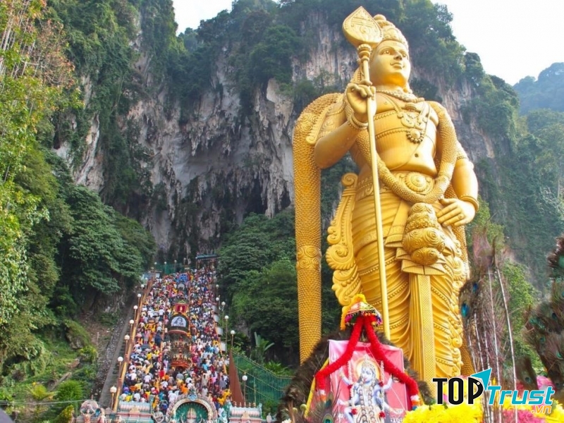 Tượng thần Murugan, Malaysia