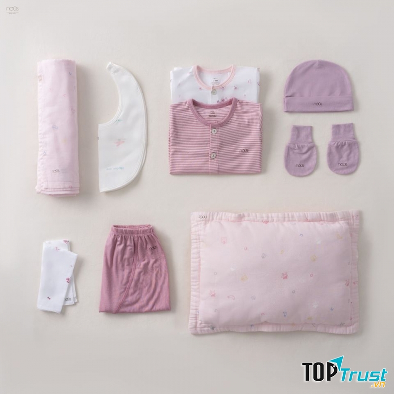 Nguyên set tím hồng