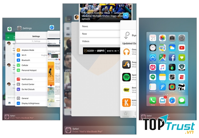 Tắt bớt ứng dụng nếu không cần thiết