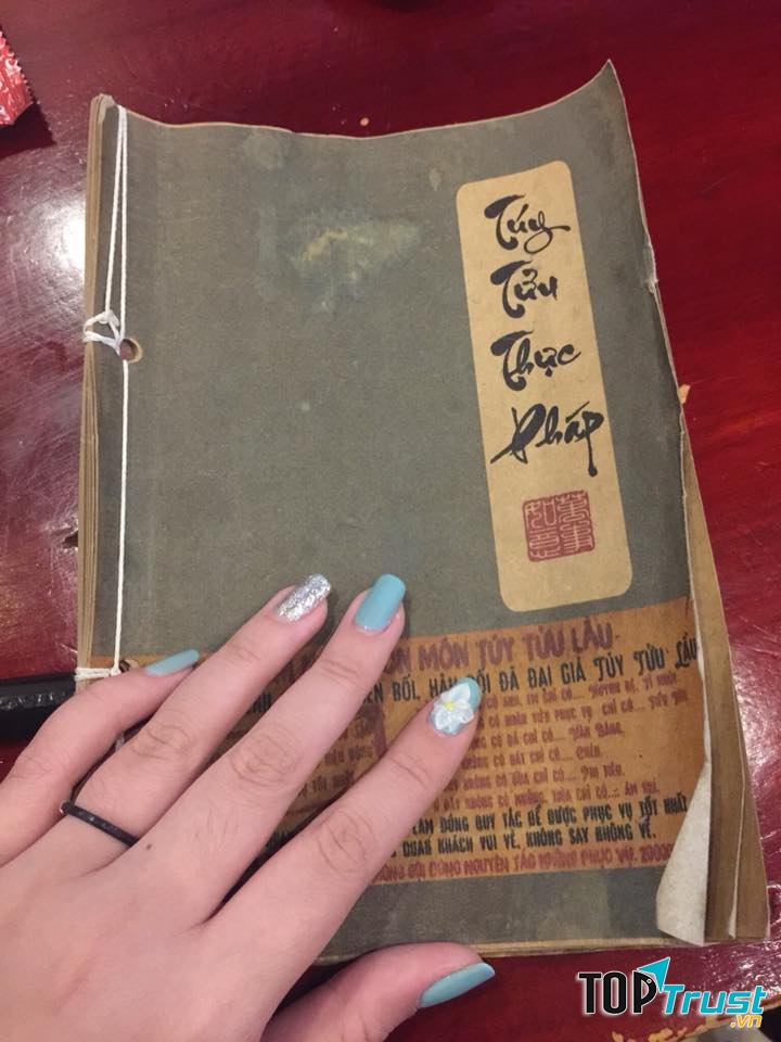 Túy Tửu Thực Pháp (nguồn facebook Túy Tửu Lầu)