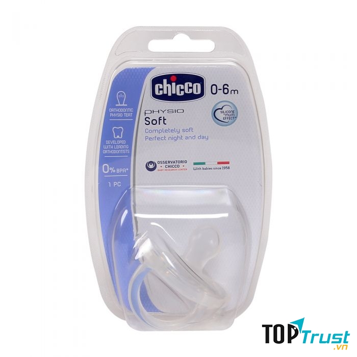 Ty ngậm Silicon Chicco 0M+