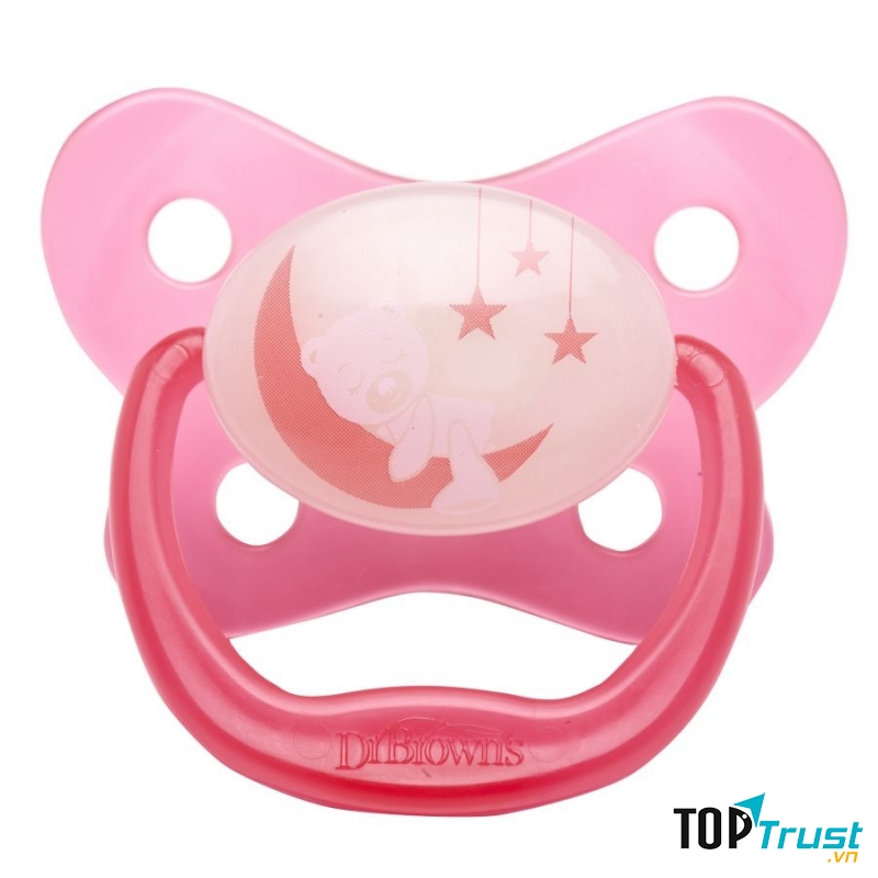 Ty ngậm Dr.Brown 6-18M 002/003