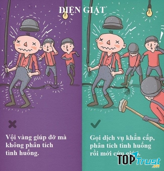Cứu người bị điện giật