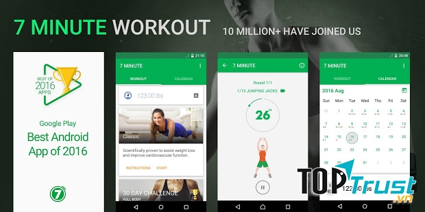 Ứng dụng 7 Minute Workout