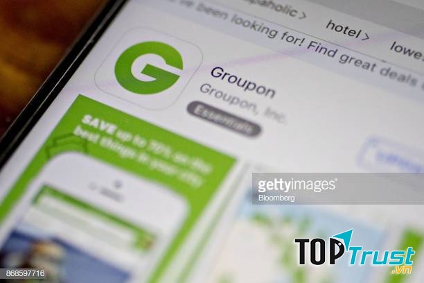 Groupon giúp người dùng săn các deal giảm giá
