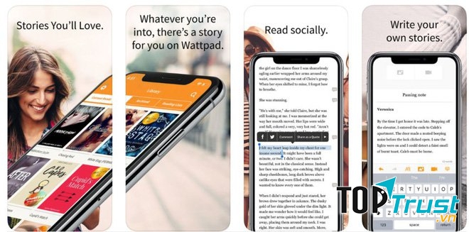 Wattpad đã nổi tiếng từ trước khi có App Store