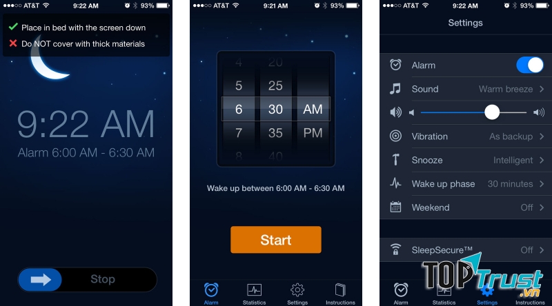 Ứng dụng theo dõi giấc ngủ Sleep Cycle