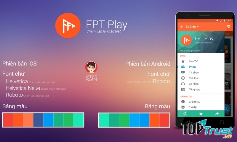FPT Play là một trong những ứng dụng xem tivi trên android miễn phí tốt nhất hiện nay