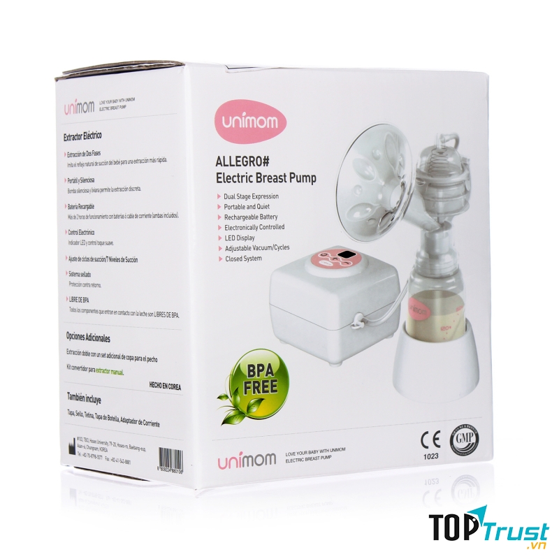 Máy hút sữa Unimom Allegro