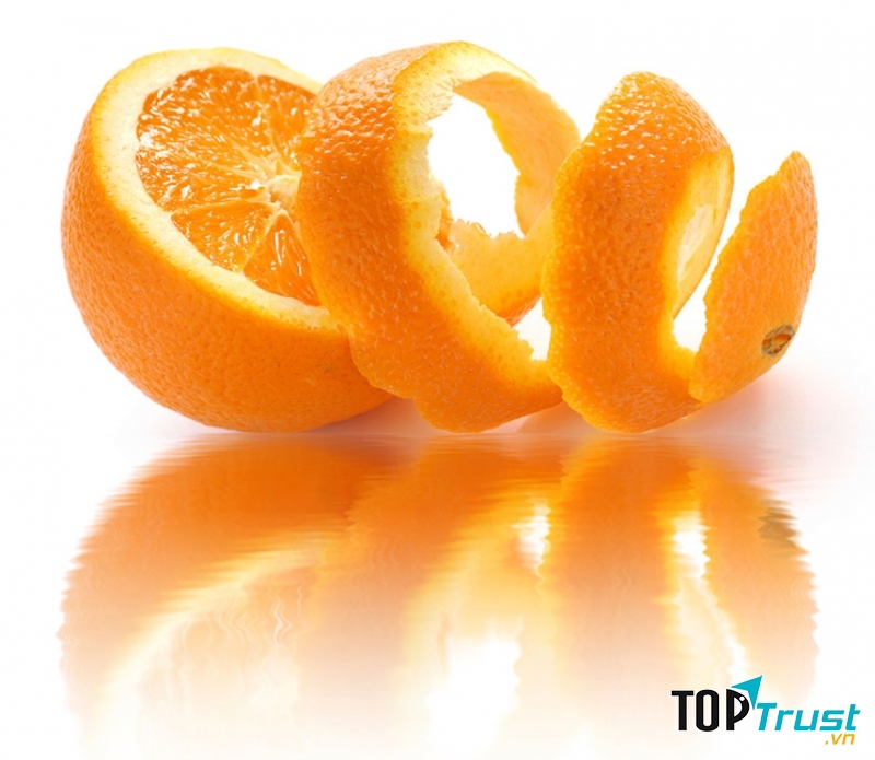 Uống nước chiết xuất từ vỏ cam, quýt