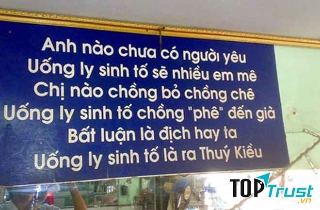 Chỉ là ly sinh tố thôi mà