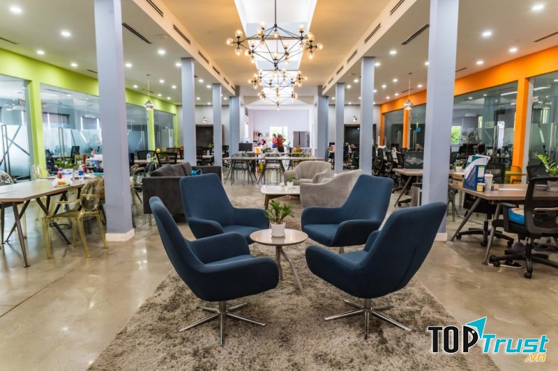 Không gian làm việc tại UP Coworking Space