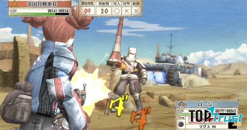 Gameplay pha trộn giữa góc nhìn thứ 3 và chiến thuật theo lượt
