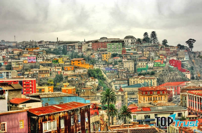 Valparaiso rực rỡ sắc màu