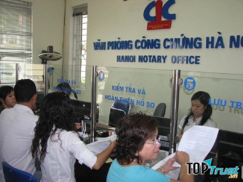 Văn phòng công chứng Hà Nội