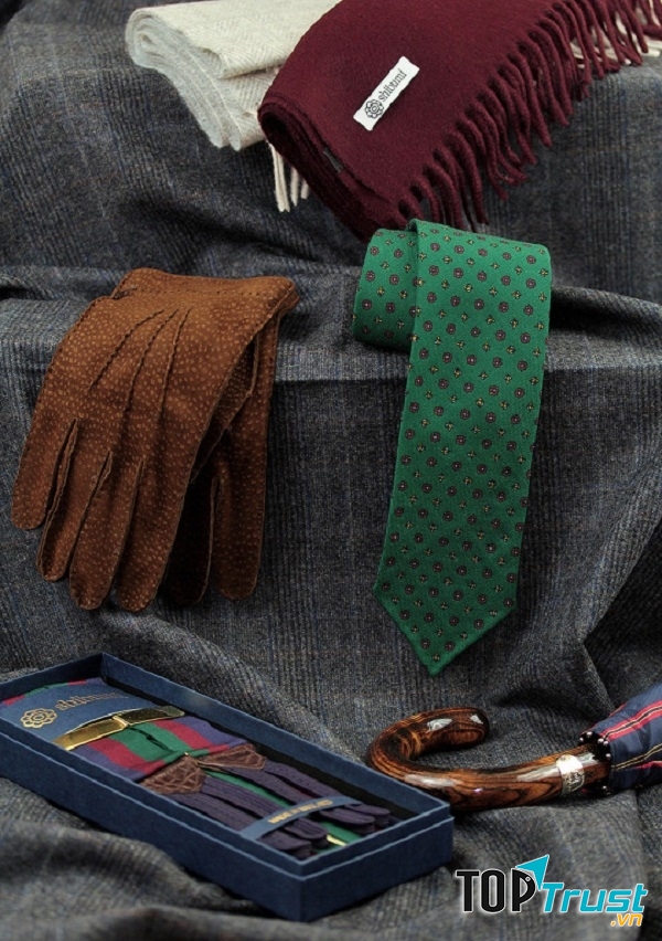 Set màu phối cùng cà vạt Shibumi