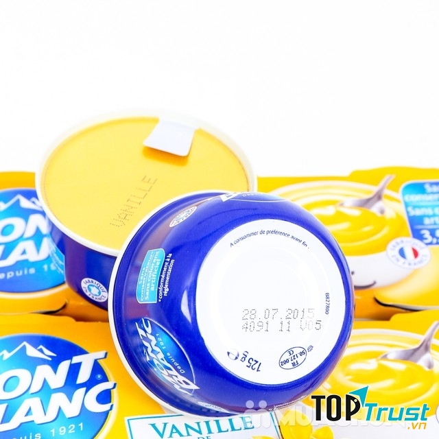 Váng sữa Mont Blanc  được nhập khẩu từ Pháp