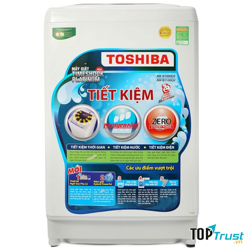 Nếu bạn muốn tặng một vật dụng gia đình như máy giặt TOSHIBA AW-B1000GV(WB) sẽ tốn mức chi phí là 6.100.000 đồng