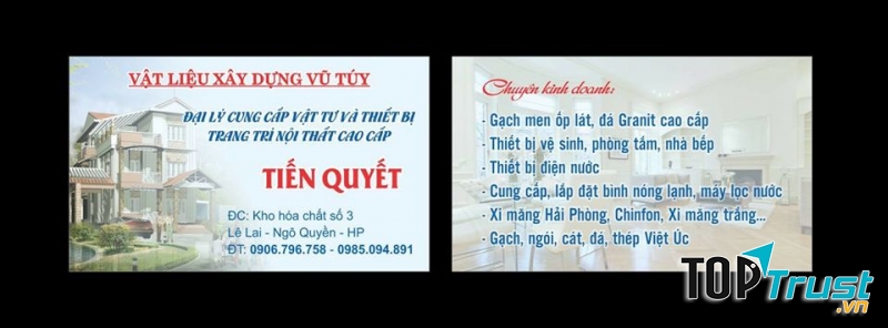 Vật liệu xây dựng Vũ Túy