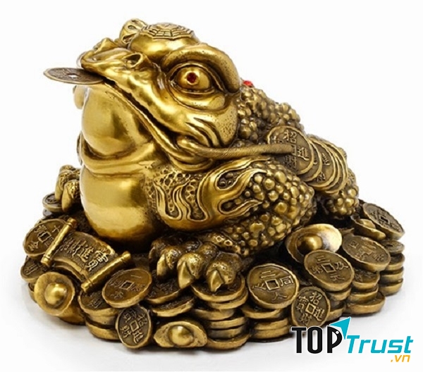 Thiềm thừ - vật phẩm phong thủy được nhiều cửa hàng trưng bày