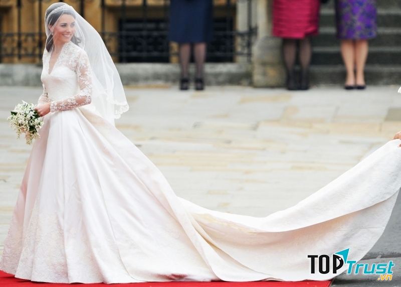 Váy cưới của Công nương Kate Middleton