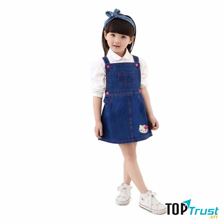 Váy yếm jean