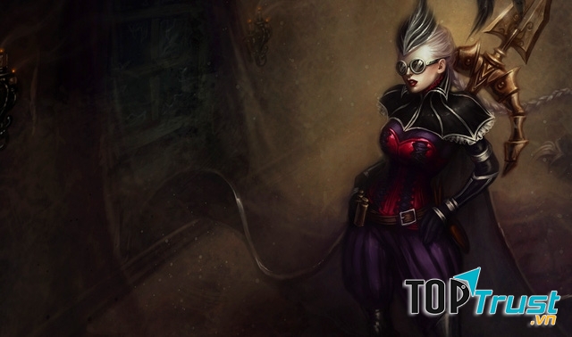 Vayne gánh team mạnh mẽ về late nhưng cực kỳ khó chơi