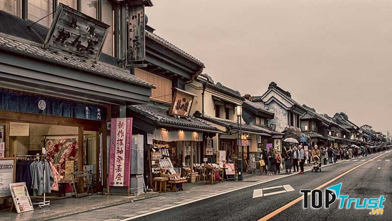 Vẻ đẹp cổ kính của phố Koedo-Kawagoe