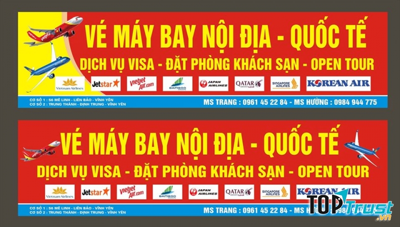 Vé máy bay Trang Đỗ