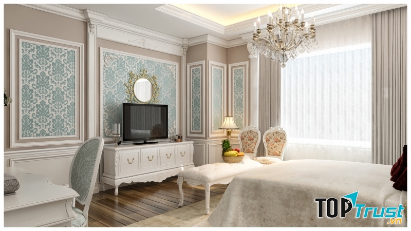 Vệ sinh phòng ngủ sạch sẽ