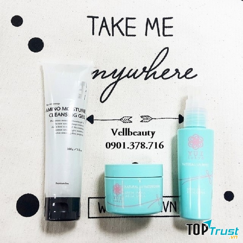 Bộ sản phẩm dưỡng da được ưa chuộng tại shop.