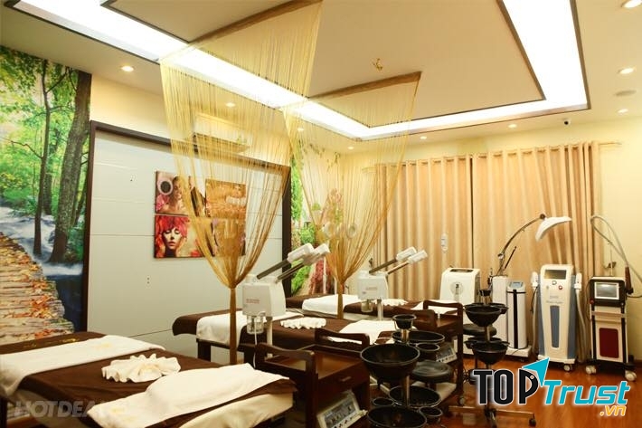 Không gian sang trọng tại Spa