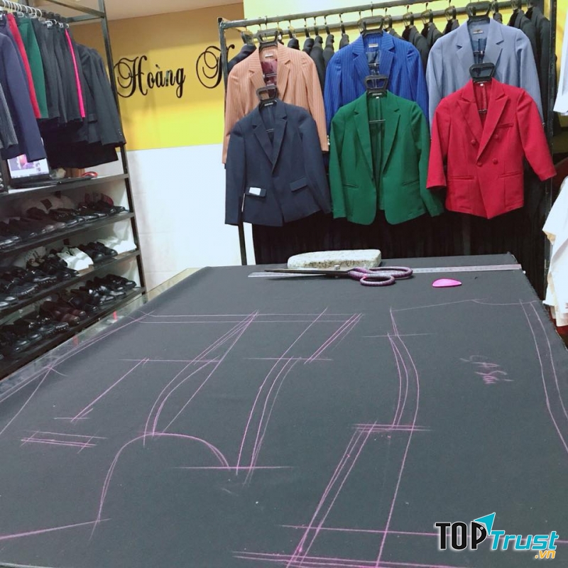 Một góc veston Hoàng Kiều