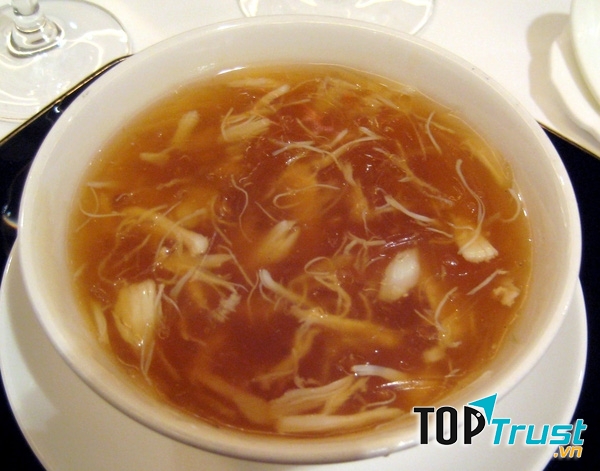 Vi cá mập được chế biến thành món súp