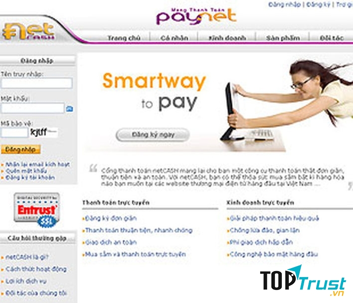 Ví điện tử net Cash – PayNet