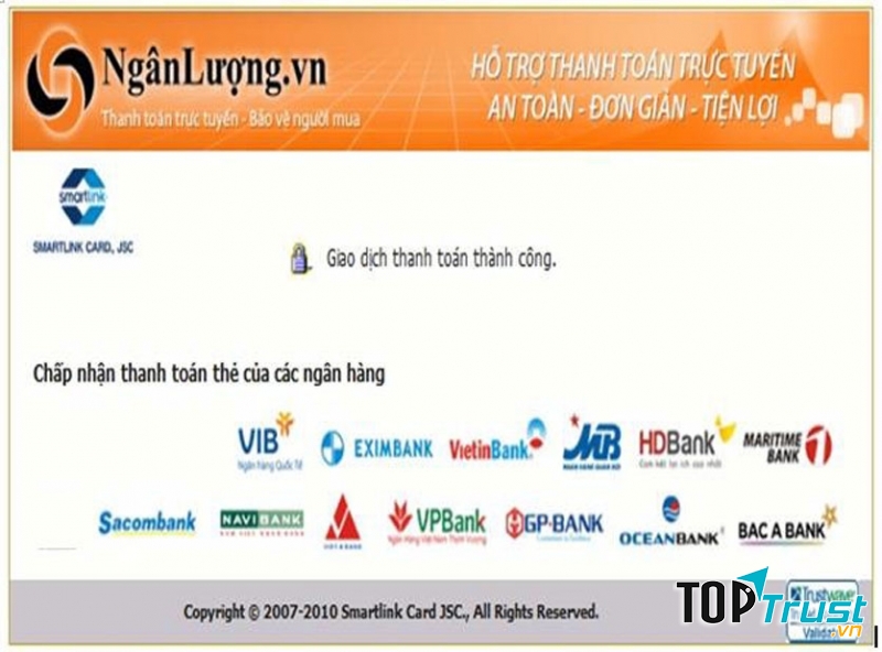 Ví điện tử Ngân Lượng