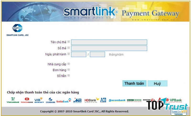 Ví điện tử Smartlink